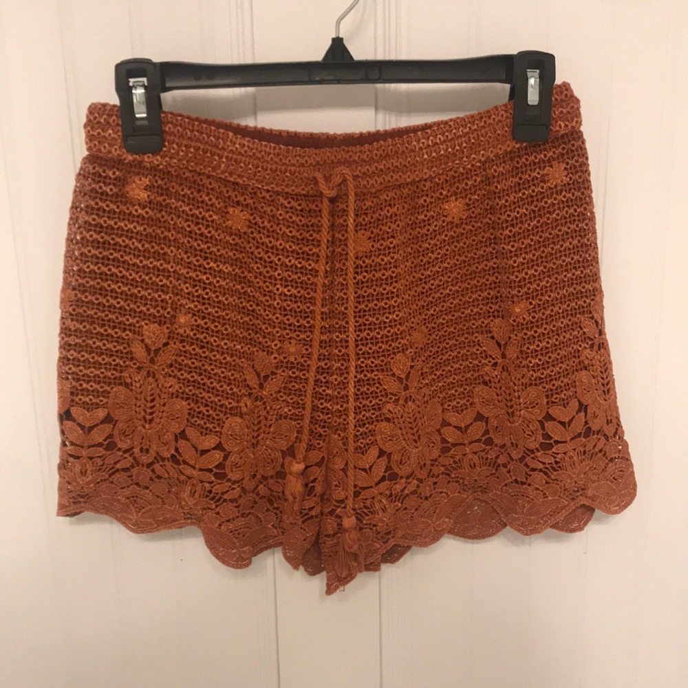 Super cute crochet shorts